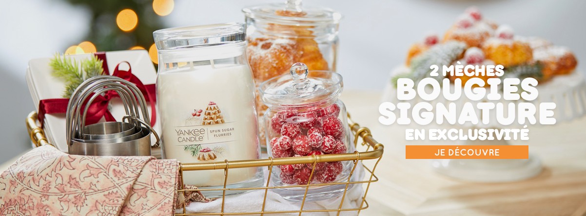 où trouver les bougies signature Yankee Candle point de vente boutique paris exclusivité Cometeshop